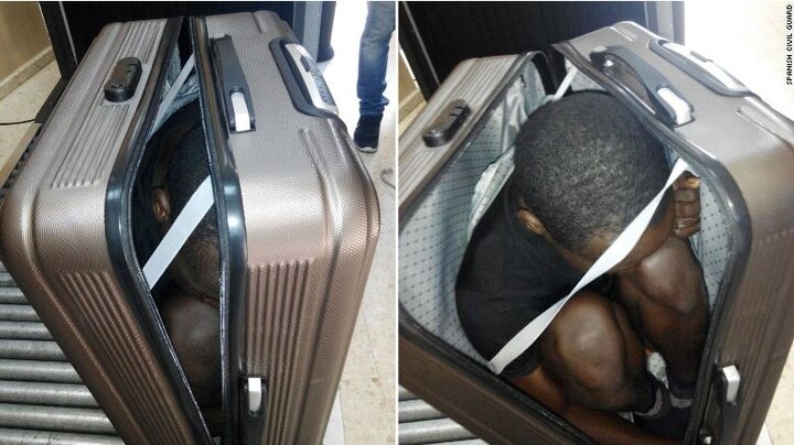 Woman Busted Smuggling Teen Age Refugee Inside Suitcase महिलेचा अजब कारनामा, 19 वर्षीय मुलाला सूटकेसमध्ये कोंबले