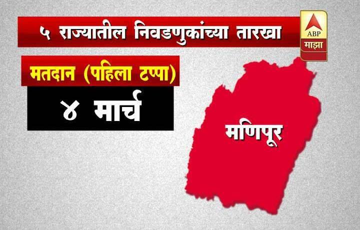 मणिपूर विधानसभा निवडणूक : 4 मार्चला मतदान