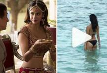 चीनी सिनेमाच्या प्रमोशनसाठी दिशा पटानीचा समुद्रात योगा! 