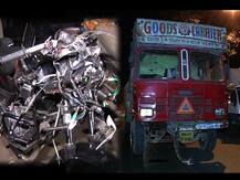 ट्रकचा अचानक यूटर्न, मुंबईत दोन दुचाकीस्वारांचा जागीच मृत्यू