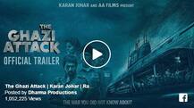 अभिनेत्यांच्या दमदार अभिनयाने सजलेला \'द गाझी अटॅक\'चा ट्रेलर रिलीज