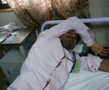 नाशिकमध्ये पोलिसाची गुंडगिरी, तरुणाला काठी तुटेपर्यंत बेदम मारहाण