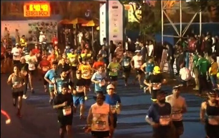 14th Mumbai Marathon Winners बोचऱ्या थंडीत 14 व्या मुंबई मॅरेथॉनचा उत्साह शिगेला