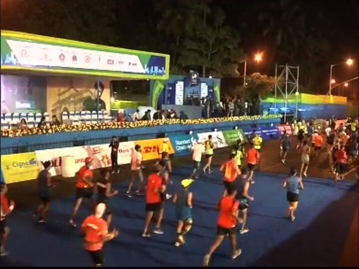 हाफ मॅरेथॉनच्या पुरुष गटामध्ये जी लक्ष्मण यांनी बाजी मारली, तर सचिन पाटील यांनी दुसऱ्या क्रमांक पटकावला. दीपक कुंभार हे तिसरे आले.
