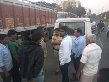 नाशिकमध्ये ट्रकखाली चिरडून क्लिनरचा मृत्यू