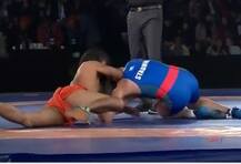 बाबा रामदेव कुस्तीच्या आखाड्यात, ऑलिम्पिक चॅम्पियन चितपट