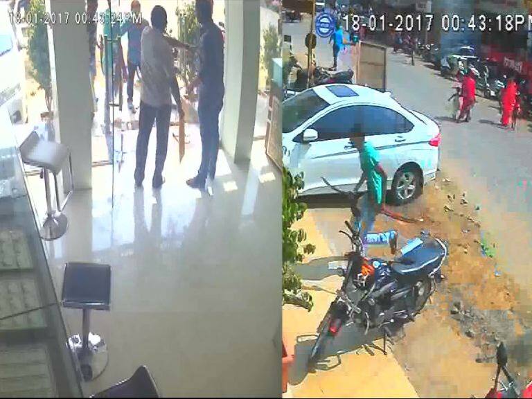 Bjp Leader Attacked On Youth In Aurangabad औरंगाबादेत भाजप पदाधिकाऱ्याचा तरुणावर प्राणघातक हल्ला