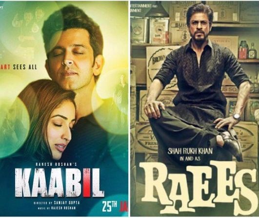 Raees And Kaabil Two Days Box Office Collection दोन दिवसांच्या कलेक्शनमध्ये 'रईस'ची 'काबिल'वर मात