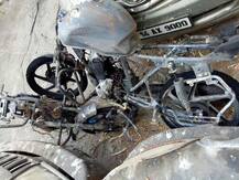 नाशिकमध्ये वाहनांची जाळपोळ 