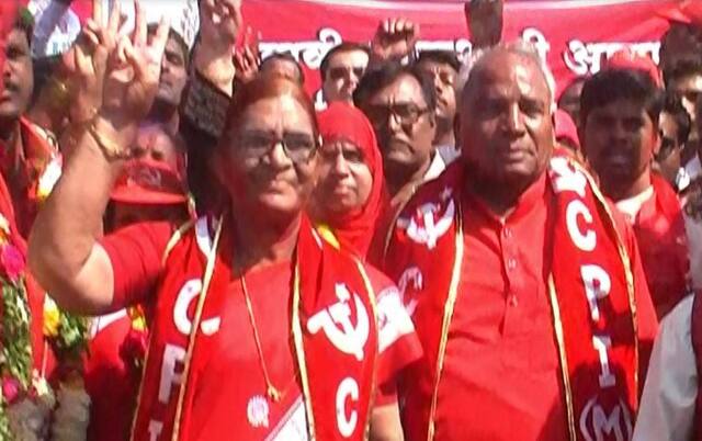 आता डाव्यांमध्ये घराणेशाही, आडम मास्तरांकडून पत्नी, मुलीला उमेदवारी