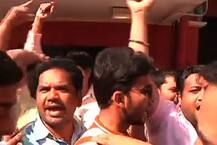 नागपूरमधल्या भाजपच्या नाराजांचा गडकरी वाड्याबाहेर गोंधळ