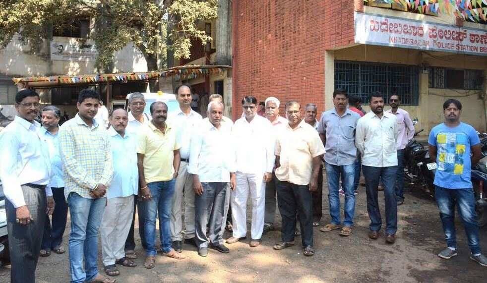 Police Create Troubles To Maratha Morcha Organizer In Belgaum बेळगावात मराठा मोर्चाच्या संयोजकांवर पोलिसांची दडपशाही