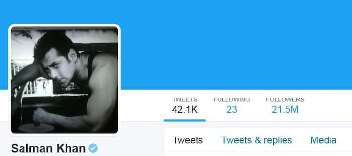 4. सलमान खान – 2 कोटी 14 लाख 67 हजार