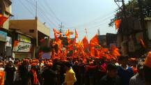 बेळगावात मराठा समाजाचा विराट मोर्चा