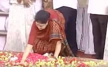 जयललितांच्या समाधीवर शशिकला यांनी तीन वेळा थाप का मारली?