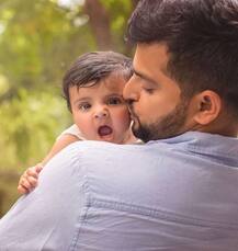 \'चिमुकली\'सोबत सुरेश रैना