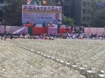 पुणेकरांची सभेकडे पाठ, मुख्यमंत्री सभा रद्द करुन रवाना