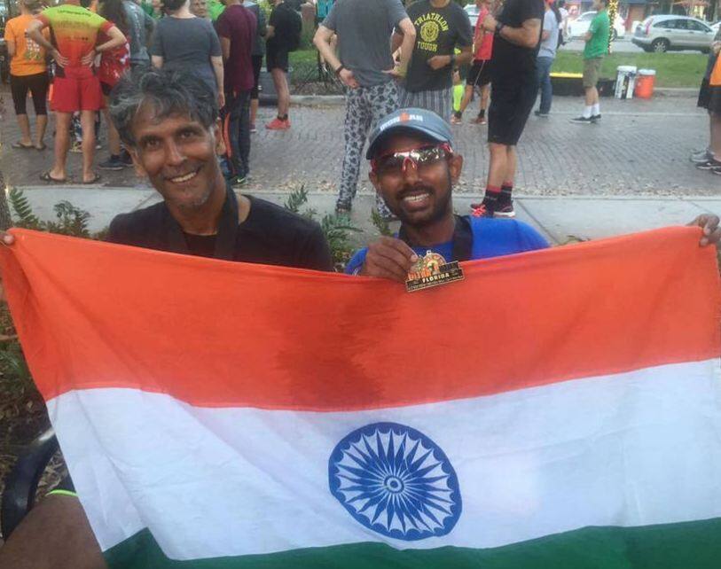 अल्ट्रामॅन मिलिंद सोमण, 517 किमीची स्पर्धा अनवाणी पूर्ण Milind Soman Becomes The Ultraman By Covering 517 Kilometers In 3 Days अल्ट्रामॅन मिलिंद सोमण, 517 किमीची स्पर्धा अनवाणी पूर्ण