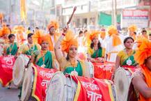 शिवजयंतीनिमित्त बीडमध्ये शोभायात्रा 