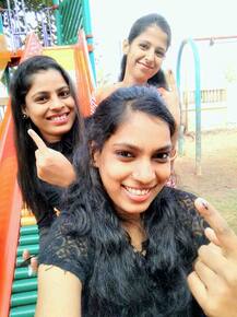 BMC Election 2017 : मतदान करा, फोटो पाठवा! माझाच्या प्रेक्षकांचे फोटो