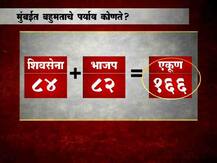 शिवसेना आणि भाजपसमोर मुंबईत बहुमताचे पर्याय कोणते?