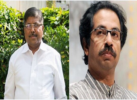 Uddhav Thackeray And Chandrakant Patil Avoids Talk On Belgaum Airport विमानतळावर उद्धव ठाकरे-चंद्रकांत पाटील आमनेसामने, मात्र...