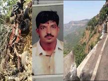 सिंधुदुर्ग : आंबोली घाटात वाळूचा ट्रक दरीत कोसळला, एकाचा मृत्यू