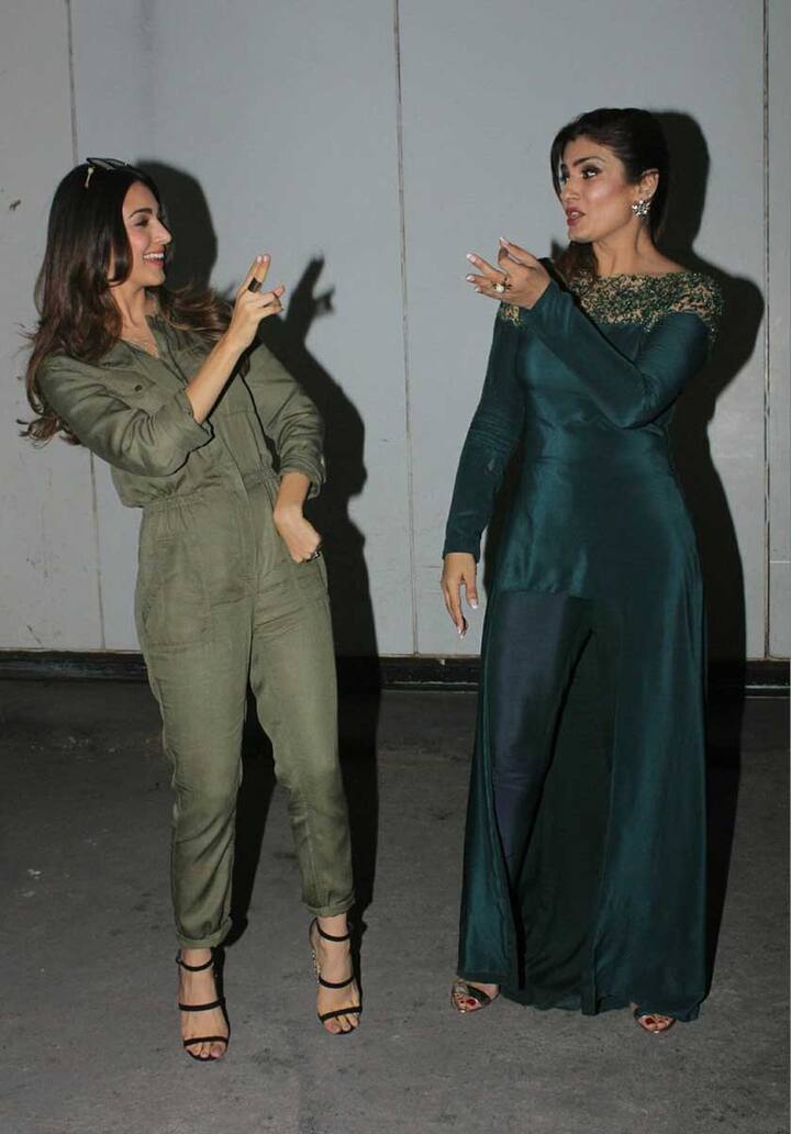 अभिनेत्री रवीना टंडन आणि कायरा