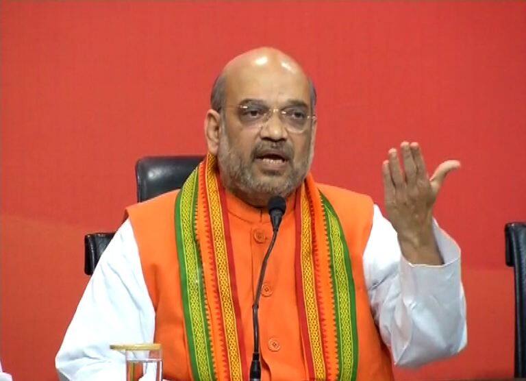Historic Mandate For The Bjp In Up Says Amit Shah चार राज्यात भाजपचं सरकार, उद्या मुख्यमंत्री ठरवू : अमित शाह