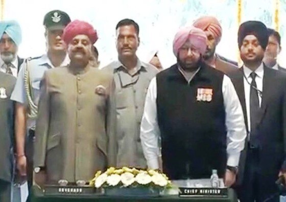 Captain Amrinder Singh Is A New Cm Of Punjab Sidhu Cabinet Minister अमरिंदर सिंह पंजाबचे नवे मुख्यमंत्री, सिद्धू कॅबिनेट मंत्री