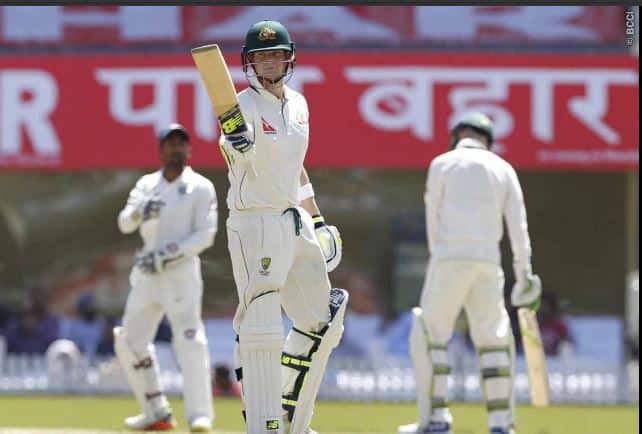 India Vs Australia Ranchi Test Day 1 रांची कसोटीत कांगारु भक्कम स्थितीत, स्मिथ-मॅक्सवेलची धडाकेबाज खेळी