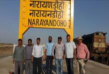 अहमदनगर-बीड रेल्वे मार्गावर पहिल्यांदाच रेल्वे धावली!