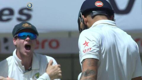 भर मैदानात ग्लेन मॅक्सवेलने नक्कल करुन विराटला डिवचलं !