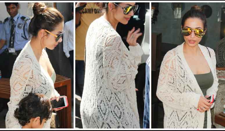 मलायका अरोराचा ग्लॅमरस लूक 