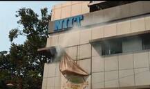 कल्याणमध्ये NIIT क्लासेसमध्ये आग, संपूर्ण मजला जळून खाक
