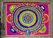 यवतमाळमधील महारांगोळीचं ड्रोन व्ह्यू !