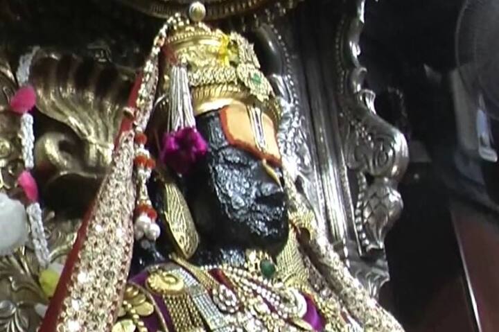 विठू-रखुमाईच्या या ऐश्वर्यपूर्ण रूपाचे दर्शन घेण्यासाठी हजारो भाविक मंदिरात गर्दी केली.