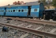 महाकौशल एक्सप्रेसला अपघात, 8 डब्बे रुळावरुन घसरले