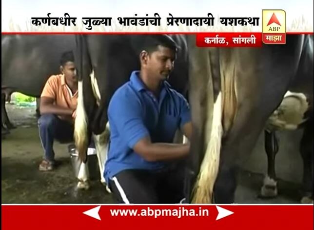 712 Karnal Sangli Milk Business Dairy Success Story Of Pawar Brothers सांगलीच्या कर्णबधीर जुळ्या भावांची प्रेरणादायी कहाणी