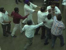 नांदेड महापालिकेत दोन नगरसेवक भिडले