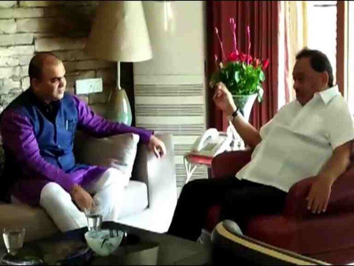 Minister Jaykumar Rawal Met Narayan Rane In Sindhudurg Live Update भाजप नेते जयकुमार रावल नाराय़ण राणेंच्या भेटीला