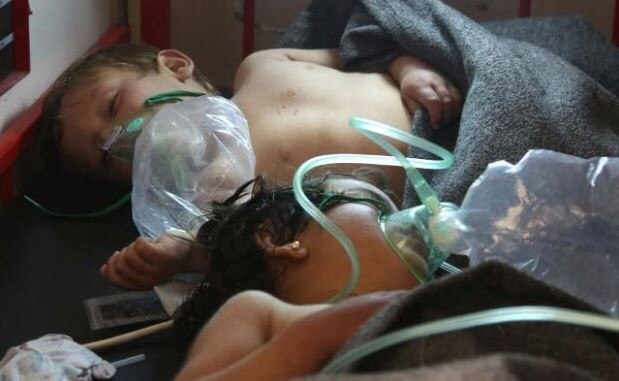 Chemical Attack In Syria At Least 100 People Killed Live Update सीरियात रासायनिक हल्ला, लहान मुलांसह 100 जणांचा मृत्यू