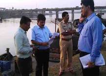 कल्याणच्या रेतीबंदरावर जिल्हाधिकाऱ्यांची धडाकेबाज कारवाई