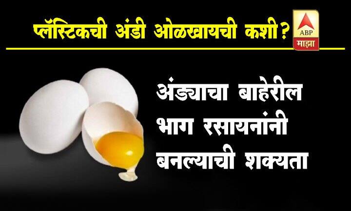 गेल्या काही दिवसांपासून प्लास्टिकच्या अंडीचे व्हिडिओही सोशल मीडियावर व्हायरल झाले आहेत. त्यामुळे अंडी खरेदी करताना जरा सावधानता बाळगा.