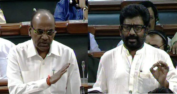 Shiv Sena Mp Anant Geete Defends Shivsena Mp Ravindra Gaikwad सरकारच्या एकतर्फी निर्णयाची लाज वाटते : खा. अनंत गीते