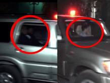 PHOTO : नारायण राणे, नितेश आणि मुख्यमंत्र्यांचा एकाच गाडीतून प्रवास