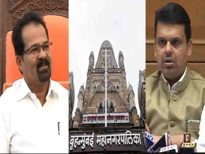 Bmc Mayor Demands Outstanding Dues Of State Government On Cm Fadnvis राज्य सरकारची थकबाकी लवकर द्या, मुंबईच्या महापौरांची मुख्यमंत्र्यांकडे मागणी