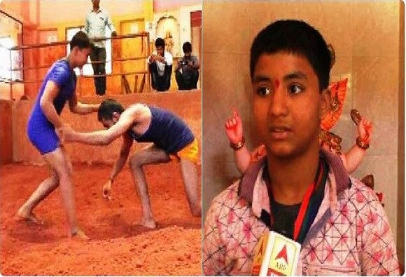 Ahmednagar Wrestler Sonali Mandalik Challenges Boys To Play Against Her नगरच्या धाकड सोनालीचं कुस्तीच्या आखाड्यात मुलांना आव्हान