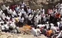 पाण्यासाठी 45 डिग्रीच्या उन्हात शेतकऱ्यांचं 6 दिवसांपासून आंदोलन