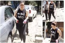 आई बनल्यानंतर करिनाचा फिटनेस फंडा, जीमचे फोटो